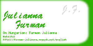 julianna furman business card